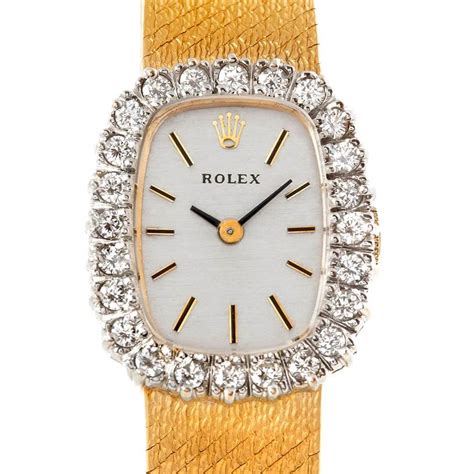 vintage ladies diamond rolex watches